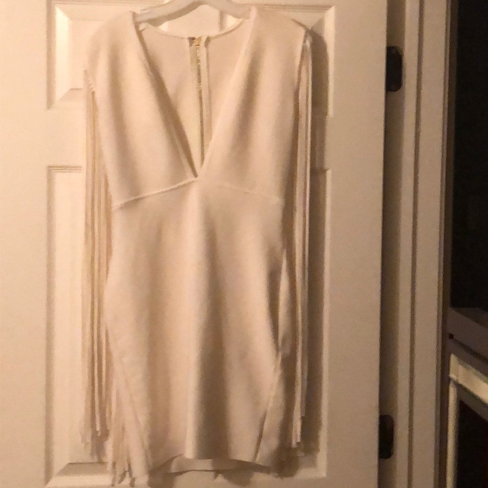 Creamy white dress